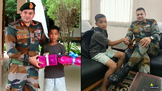 Assam Rifles Rescues Missing 10-Year-Old Boy from Train in Tripura, Reunites Him with Family in Dimapur