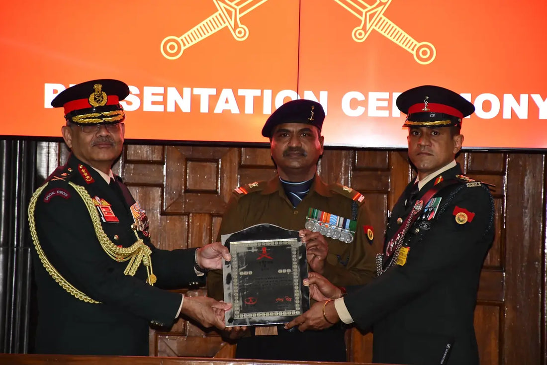 Lieutenant General Pushpendra Singh Honors Six Army Units with VCOAS Unit Citation