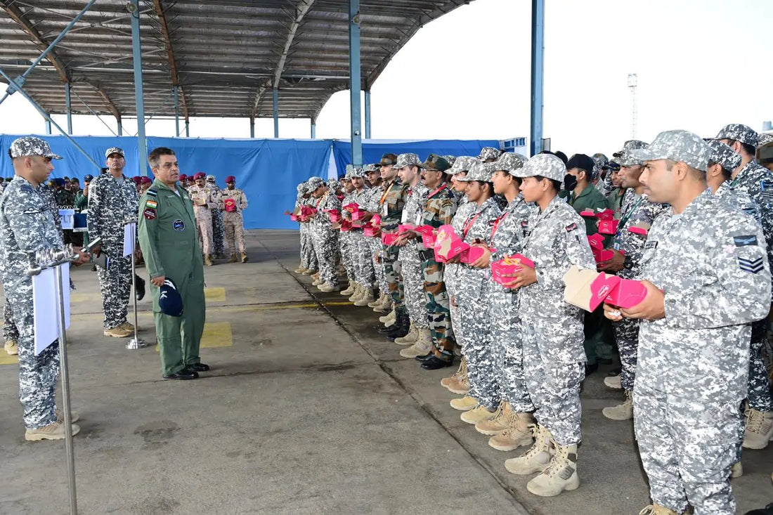 Air Marshal Nagesh Kapoor Assesses Operational Readiness at Jamnagar Air Force Station, Offers Diwali Wishes to Personnel