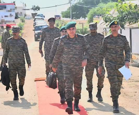 Lt Gen AVS Rathee Evaluates Readiness of Bald Eagle Brigade in Strategically Sensitive Sector