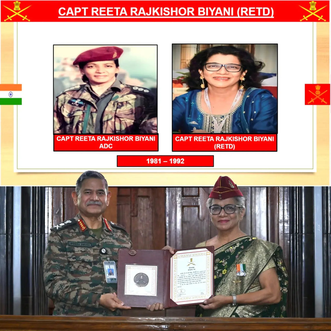 COAS General Upendra Dwivedi Awards Exceptional Veterans for Their Contributions to Nation-Building