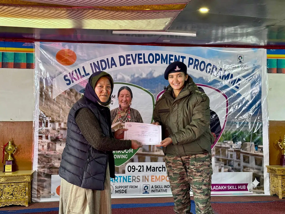 Skill Development Initiative by Fire and Fury Corps Empowers Women in Ladakh