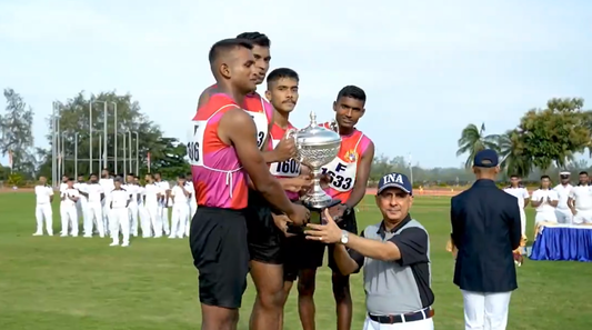 Indian Naval Academy's Inter-Squadron Cross Country Competition: Fighter Squadron Claims Victory