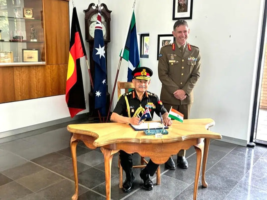 General Upendra Dwivedi Explores Military Education and Cooperation at Australian Defence College