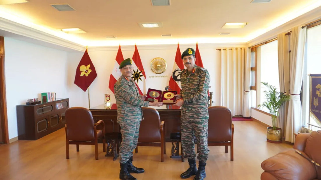 Lt Gen Devendra Sharma's Visit to Western Command HQ Highlights Joint Training Focus