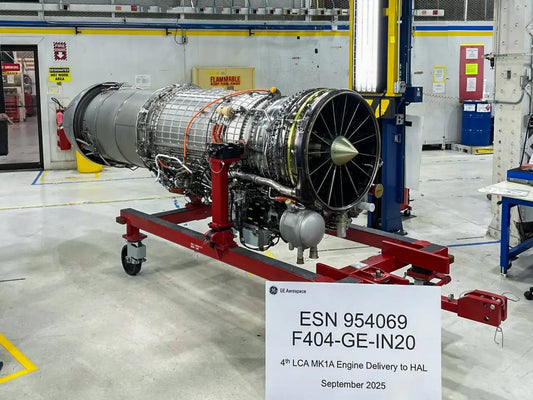 GE Aerospace Delivers Fifth Engine to HAL, Advancing TEJAS MK-1A Fighter Jet Production