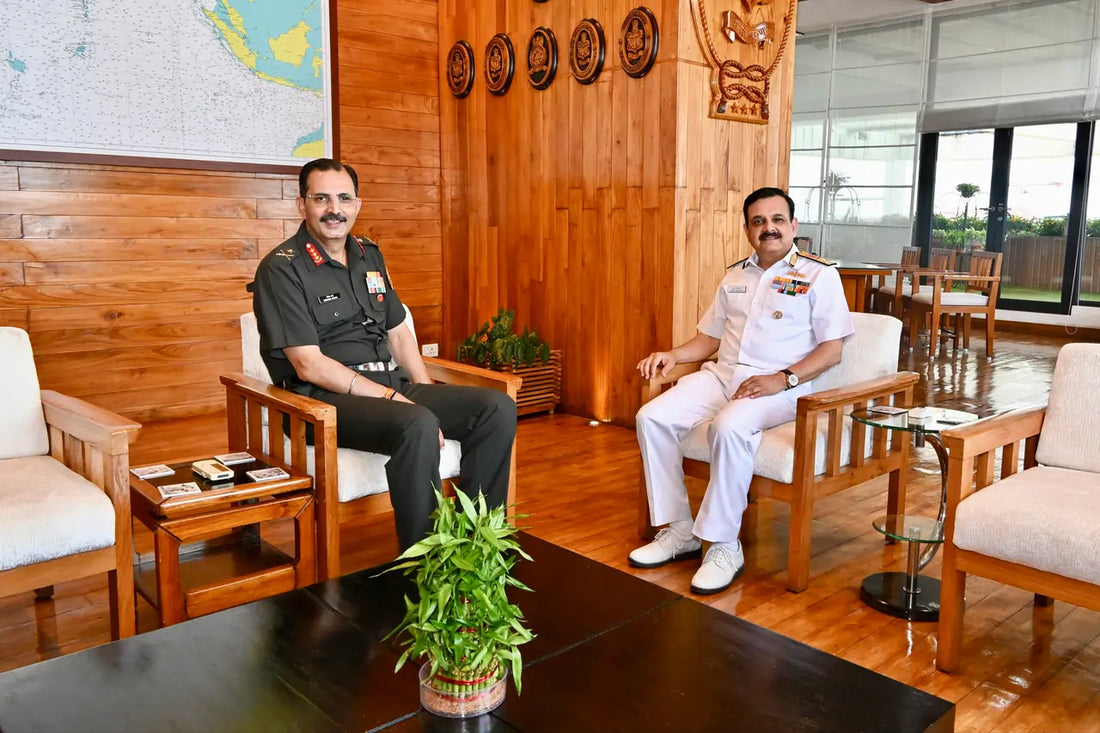 Lt Gen Devendra Sharma's Visit to Western Naval Command Enhances Army-Navy Collaboration