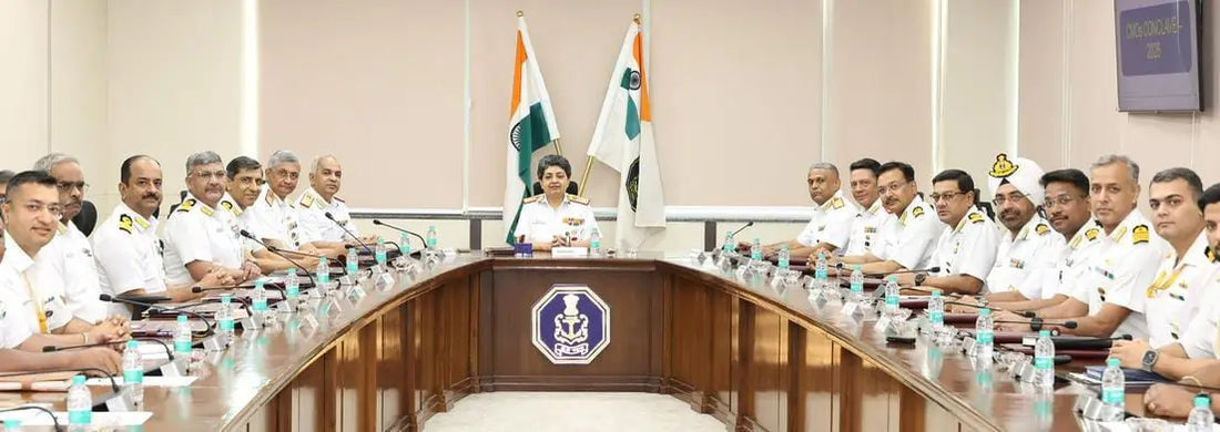 Surgeon Vice Admiral Kavita Sahai Leads CMOs Conclave at Naval HQ with Emphasis on Healthcare Digitisation