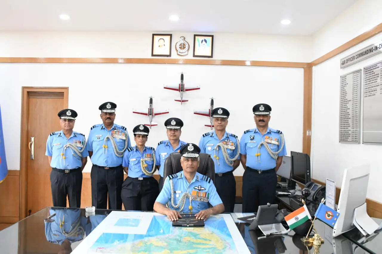 Air Marshal Seethepalli Shrinivas Takes Charge of Indian Air Force ...