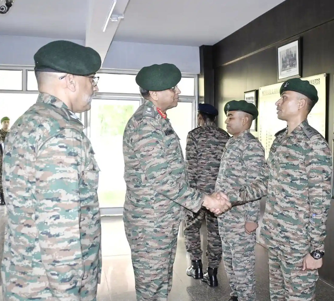 Lt Gen Anindya Sengupta Reviews Drone-Enabled Training at 39 Gorkha Training Centre, Varanasi