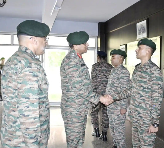 Lt Gen Anindya Sengupta Reviews Drone-Enabled Training at 39 Gorkha Training Centre, Varanasi