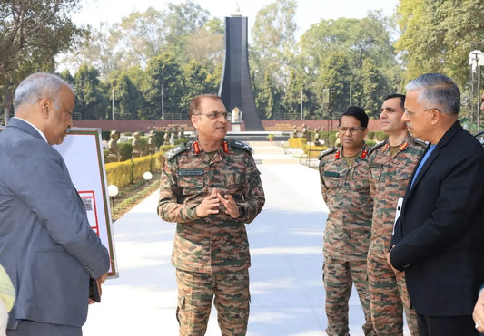 Uttar Pradesh Chief Secretary and DGP Visit Smritika War Memorial and Surya Command, Emphasize Military-Civil Cooperation