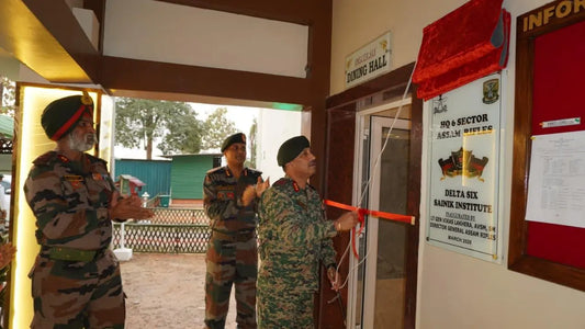 Lt Gen Vikas Lakhera Unveils Sainik Institute and Modern Cook House in Nagaland's Dimapur