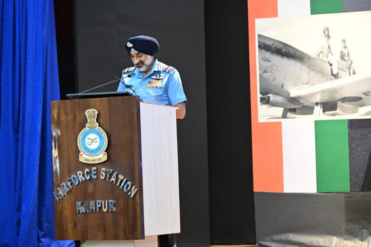 AP Singh Delivers Keynote at Air Force Association’s AVM Harjinder Singh Memorial Lecture in Kanpur