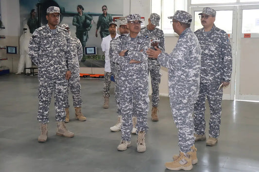 Air Vice Marshal Ratnesh Gupta Evaluates Logistics and Maintenance Readiness in Western Air Command Visit