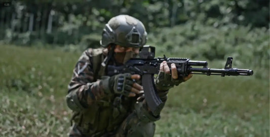 Indian Army Unveils ‘Shadows and Steel’ Video Highlighting AK-203 Rifle Manufacturing in Amethi