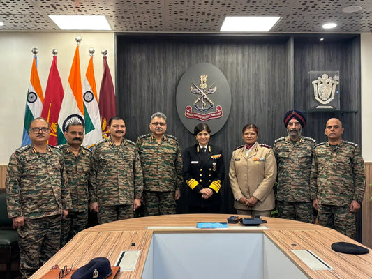DGAFMS Surgeon Vice Admiral Arti Sarin Engages with AMC Officers Retiring on December 31, 2025