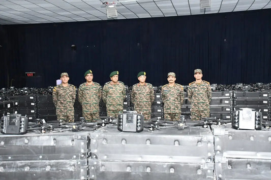 Lt Gen Anindya Sengupta Examines Technological Advancements in Tripeak Brigade's Capability Development