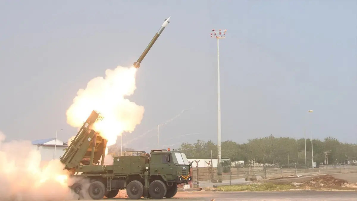 DRDO Conducts Successful Test of Pinaka Long-Range Guided Rocket with ...