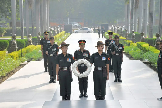 Maj Gen Salil Seth Commemorates Fallen Heroes at Smritika War Memorial as He Hands Over MUPSA Command