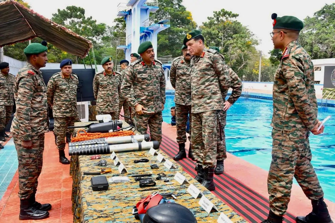 Lt Gen Dhiraj Seth Evaluates Operational Readiness of Amphibious Brigade