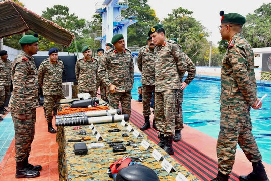 Lt Gen Dhiraj Seth Evaluates Operational Readiness of Amphibious Brigade