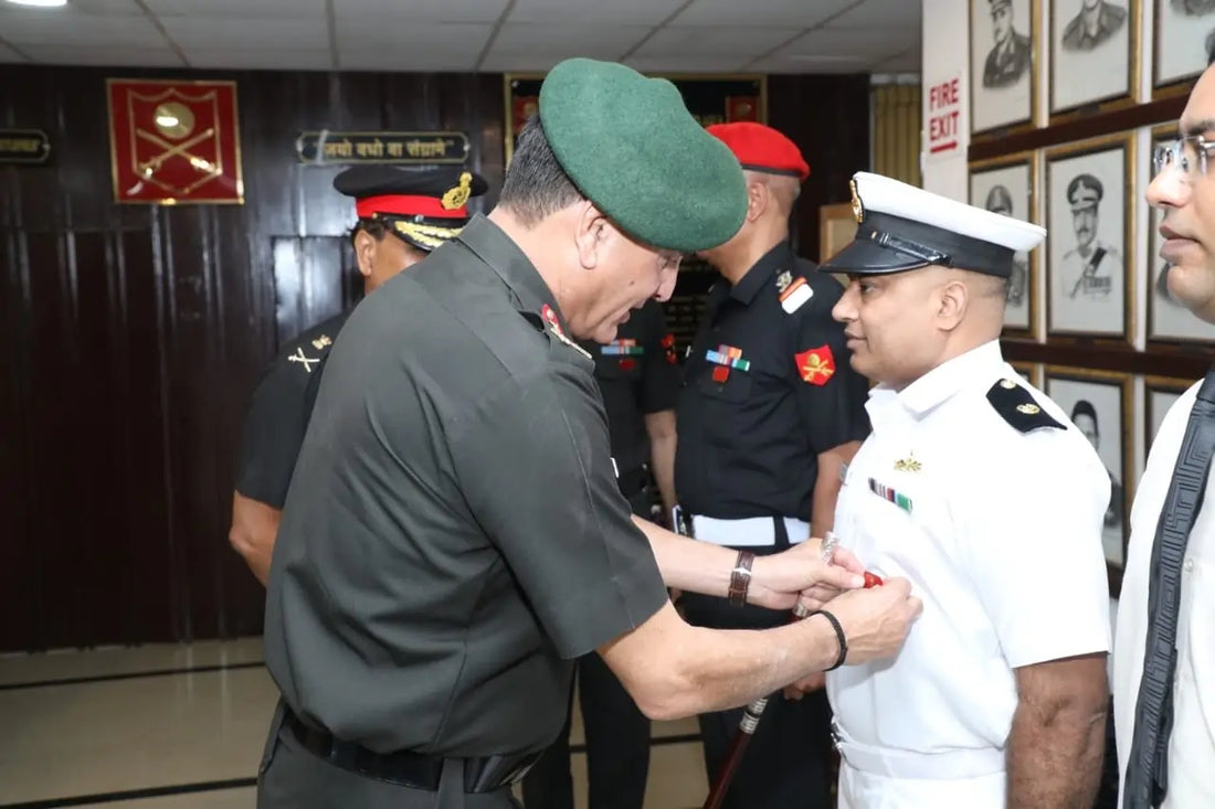 Lt Gen Dhiraj Seth Inspects Key Infrastructure and Welfare Initiatives at Colaba Military Station