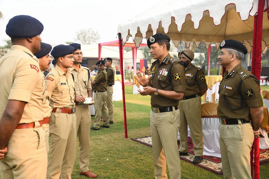 DG BSF Daljit Singh Chawdhary Engages with IPS Officers on BSF's Role and Challenges