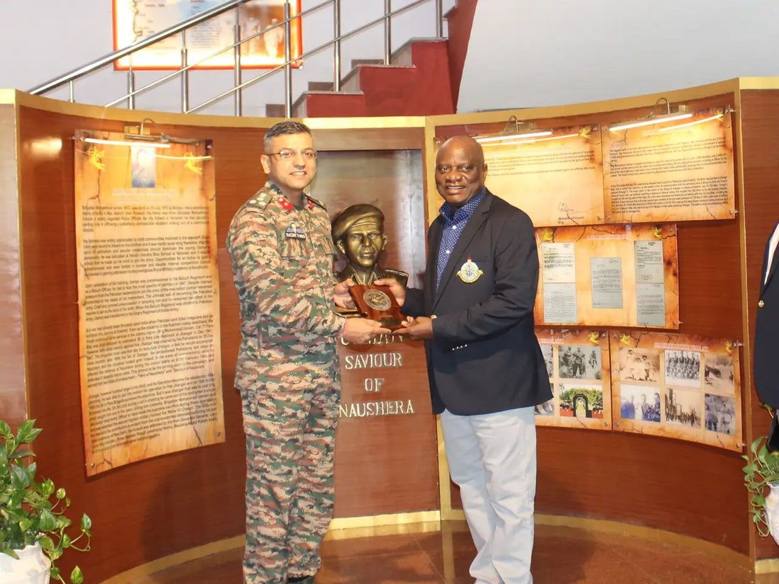 Indian Army’s Shatrujeet Brigade Welcomes Nigerian Defence Delegation, Strengthens Military Collaboration