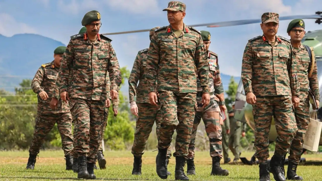 Lt General VMB Krishnan Evaluates Operational Preparedness in Red Shield Division's Forward Areas
