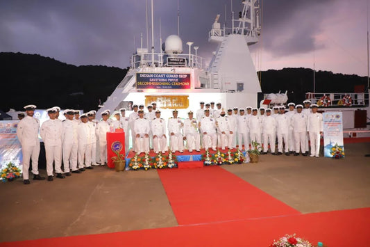 ICGS Savitribai Phule Decommissioned at Karwar After Distinguished Service to Coast Guard