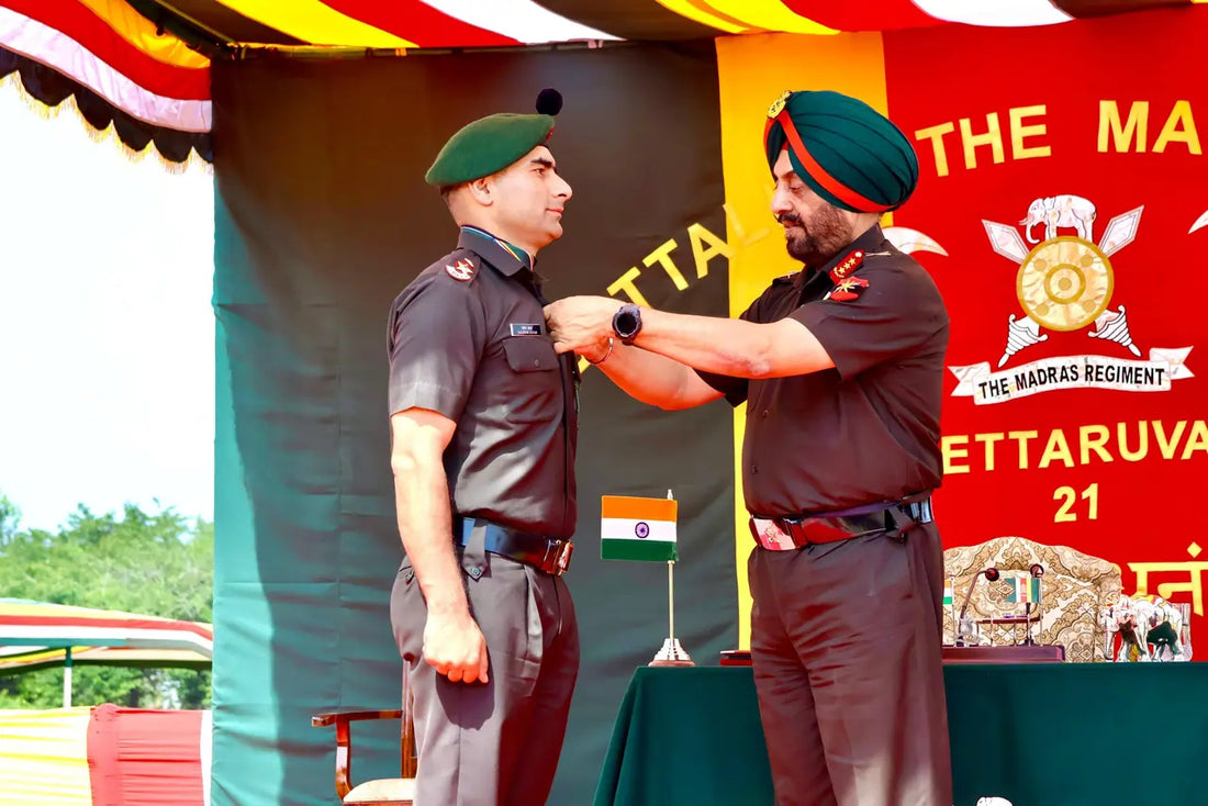 Lt Gen Manjinder Singh Commends 21st Battalion of Madras Regiment for Operational Excellence