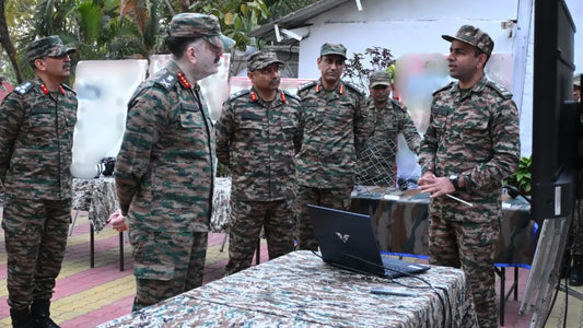 Lt Gen Pendharkar Evaluates Security and Community Engagement in Manipur