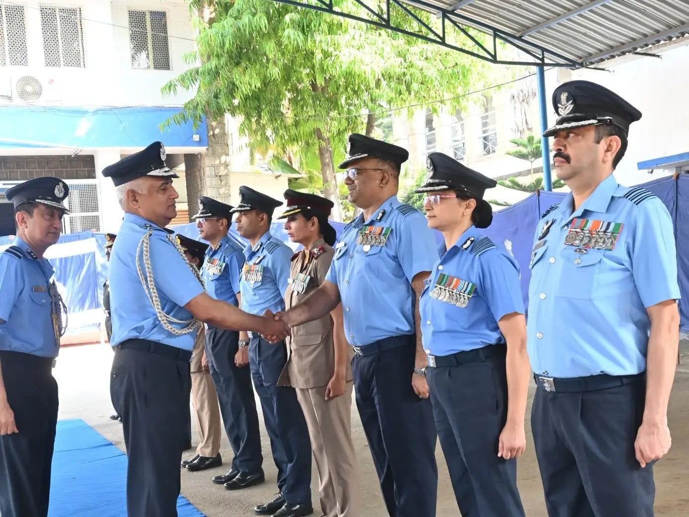 Air Marshal S Shrinivas Evaluates Command Hospital Bengaluru ...