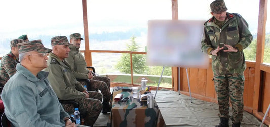 Lt Gen Pratik Sharma Evaluates Security and Counter-Terrorism Strategies in Kashmir Valley