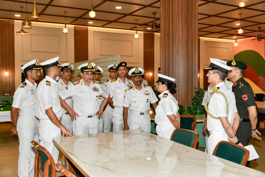 Vice Admiral Sameer Saxena Evaluates INS Shivaji and Launches Advanced Training Facilities