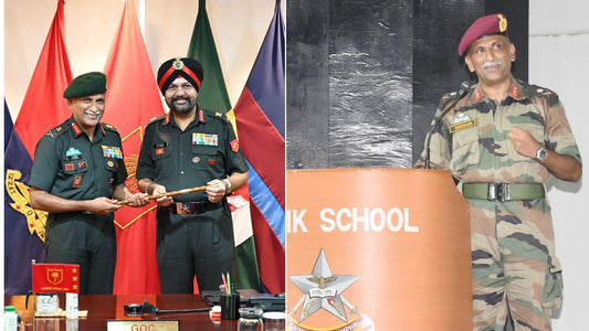 Lieutenant General V Sreehari Assumes Command of Dakshin Bharat Area from Lt Gen Brar
