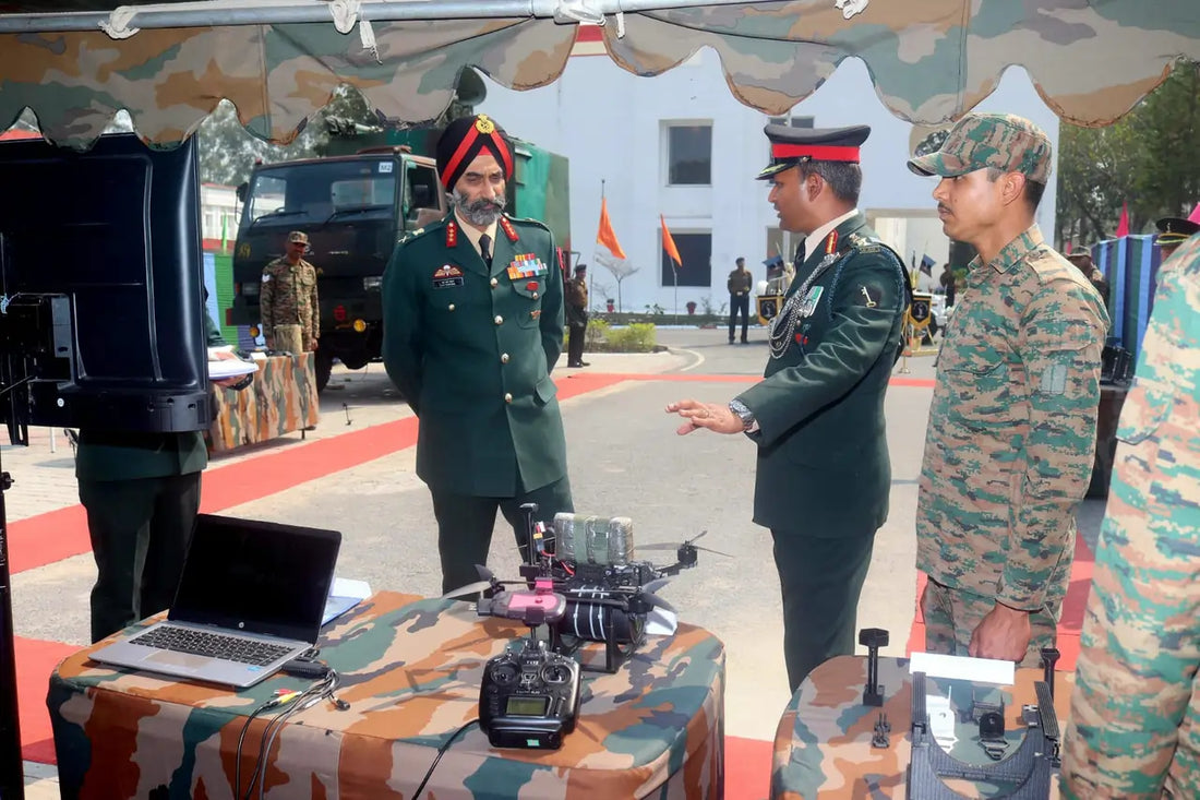 Lt Gen HS Vandra Assesses Operational Readiness of Golden Key Signal Regiment