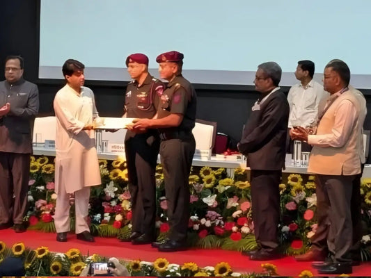 Indian Army's 60 Parachute Field Hospital Honored with 2024 Subhash Chandra Bose Aapda Prabandhan Puraskar for Humanitarian Efforts in Türkiye