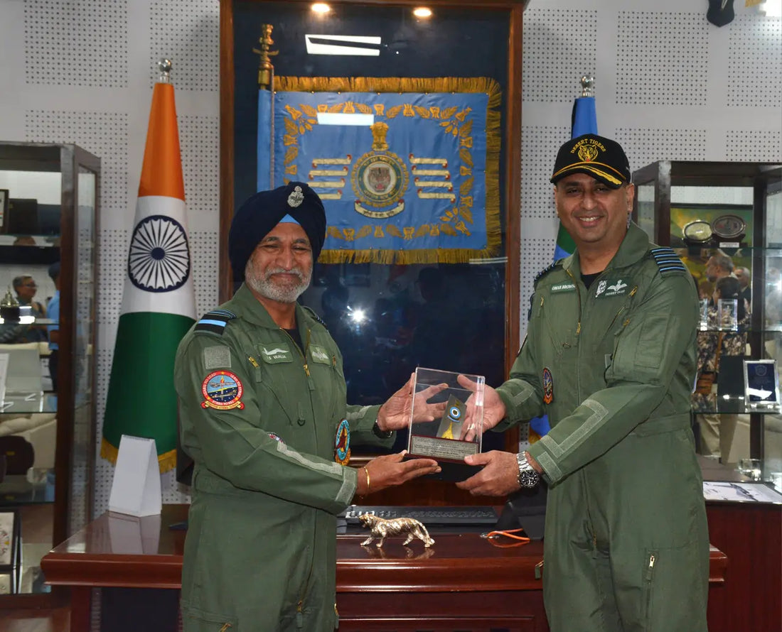 IAF’s 220 Squadron ‘Desert Tigers’ Marks 60 Years of Service with Diamond Jubilee Celebration