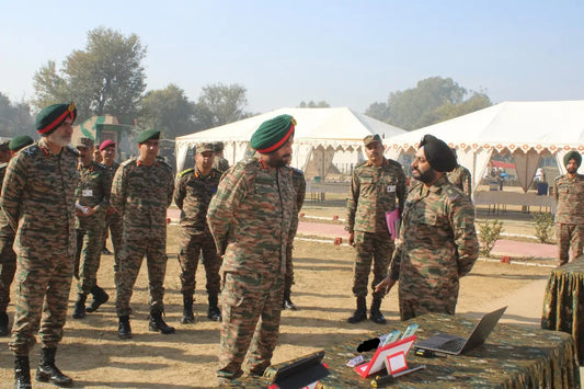 Lt Gen Manjinder Singh Evaluates Operational Preparedness of Amogh Division