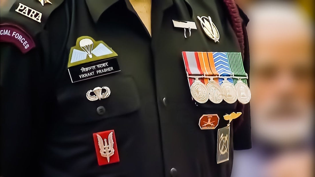 All Badges of a PARA SF Commando