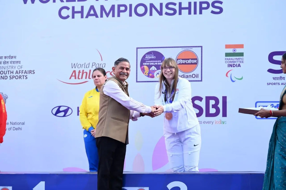 Army Chief Honors Athletes at 2025 World Para Athletics Championships in New Delhi