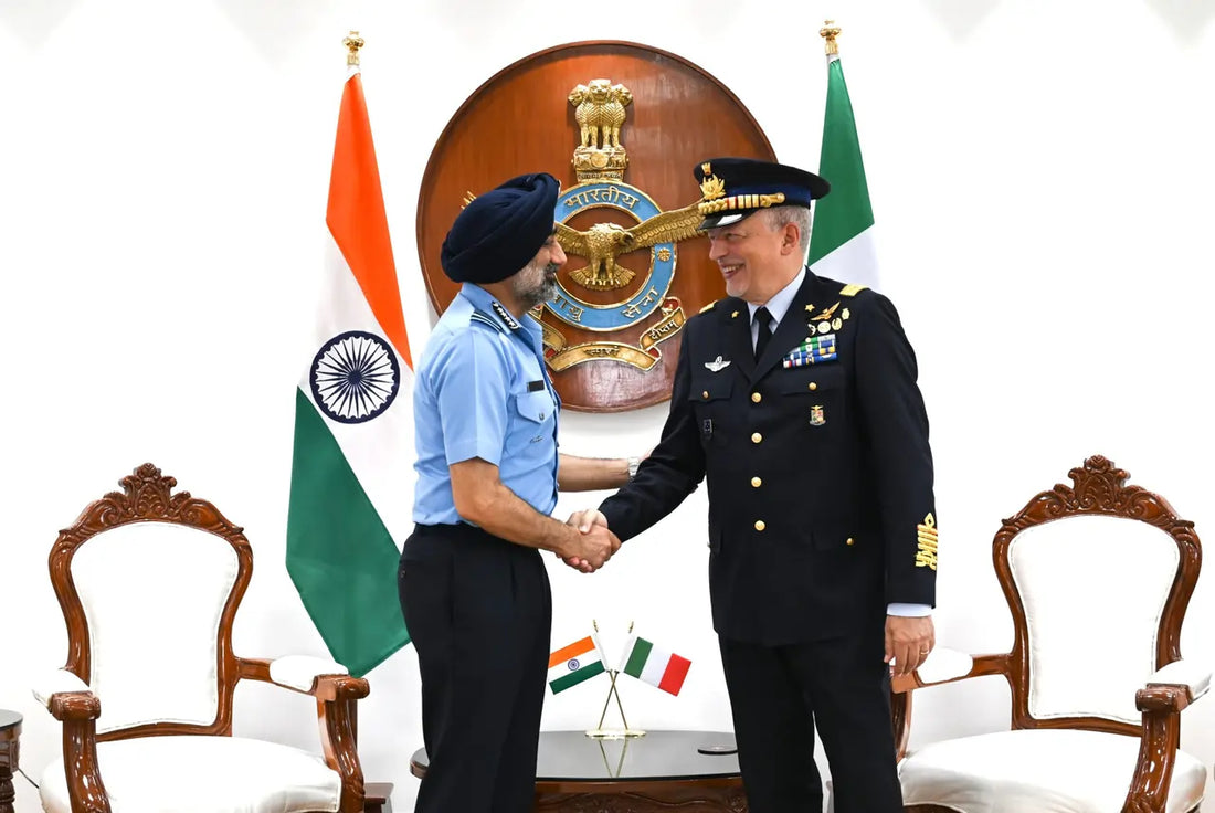 Italian and Indian Air Chiefs Discuss Strengthening Defence Cooperation