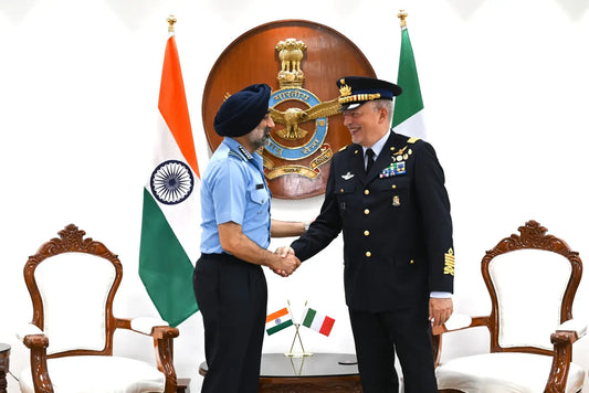 Italian and Indian Air Chiefs Discuss Strengthening Defence Cooperation