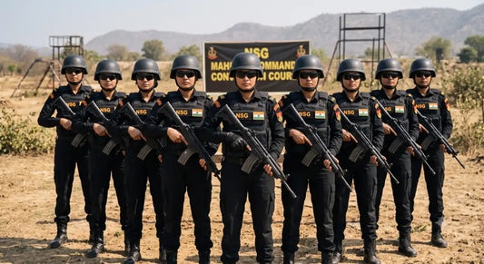 25 Rajasthan Women Police Personnel Join First NSG Mahila Commando Course at Manesar