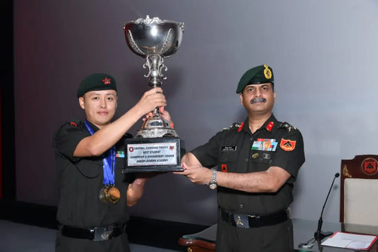 Havildar Navin Thapa and Naib Subedar Mohan Bhausaheb Suryabhan Excel at Junior Leaders Course, JLA Bareilly