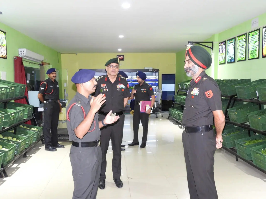 Lt Gen H. S. Vandra Assesses Developmental Projects and Welfare Initiatives at Mhow Military Station