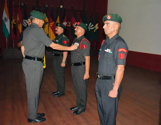 Lt. Gen. Anindya Sengupta Reviews Technological Advances at Infantry School Mhow