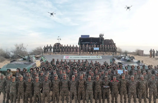 Kharga Corps Ram Division Demonstrates Advanced Strike Capabilities in Exercise ASHNIPrahaar